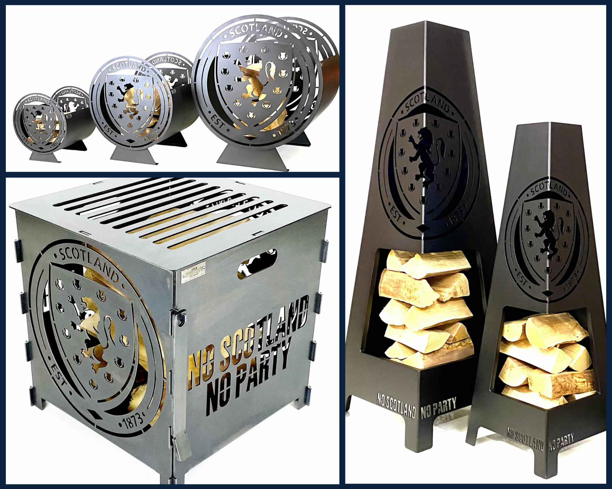Scotland National Football Team Officially Licensed Fire Pits